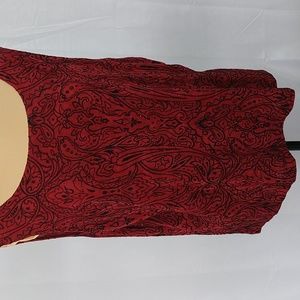 FRENCH LAUNDRY sparkle tank top. Size 1X. NWOT